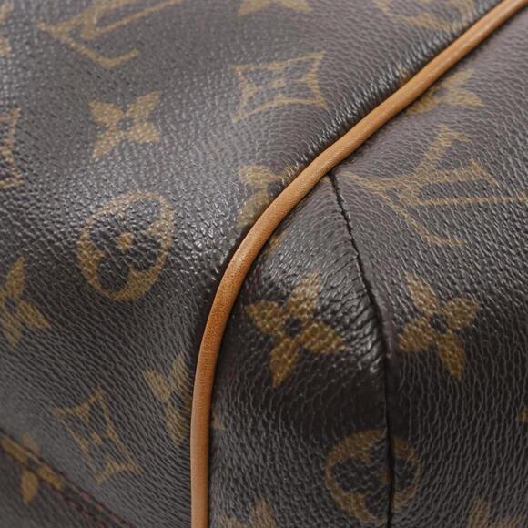 LOUIS VUITTON Brown Monogram Leather Tote Bag - Picture 8 of 11